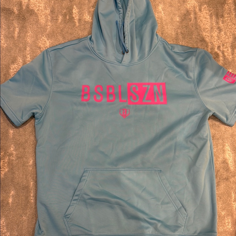 Baseball Lifestyle 101 Short Sleeve Hoodie